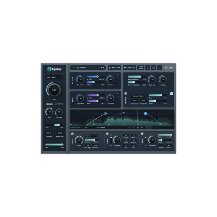 iZotope Equinox｜イマーシブ対応リバーブ