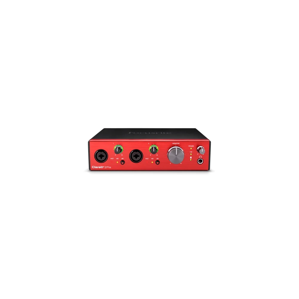 Focusrite Clarett+ 2Pre 公式製品画像