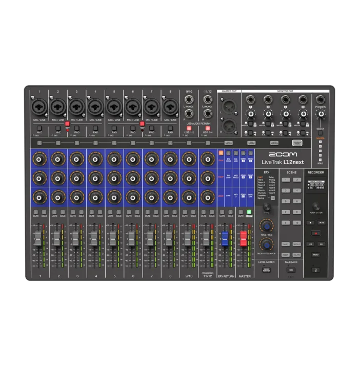 ZOOM LiveTrak L12next