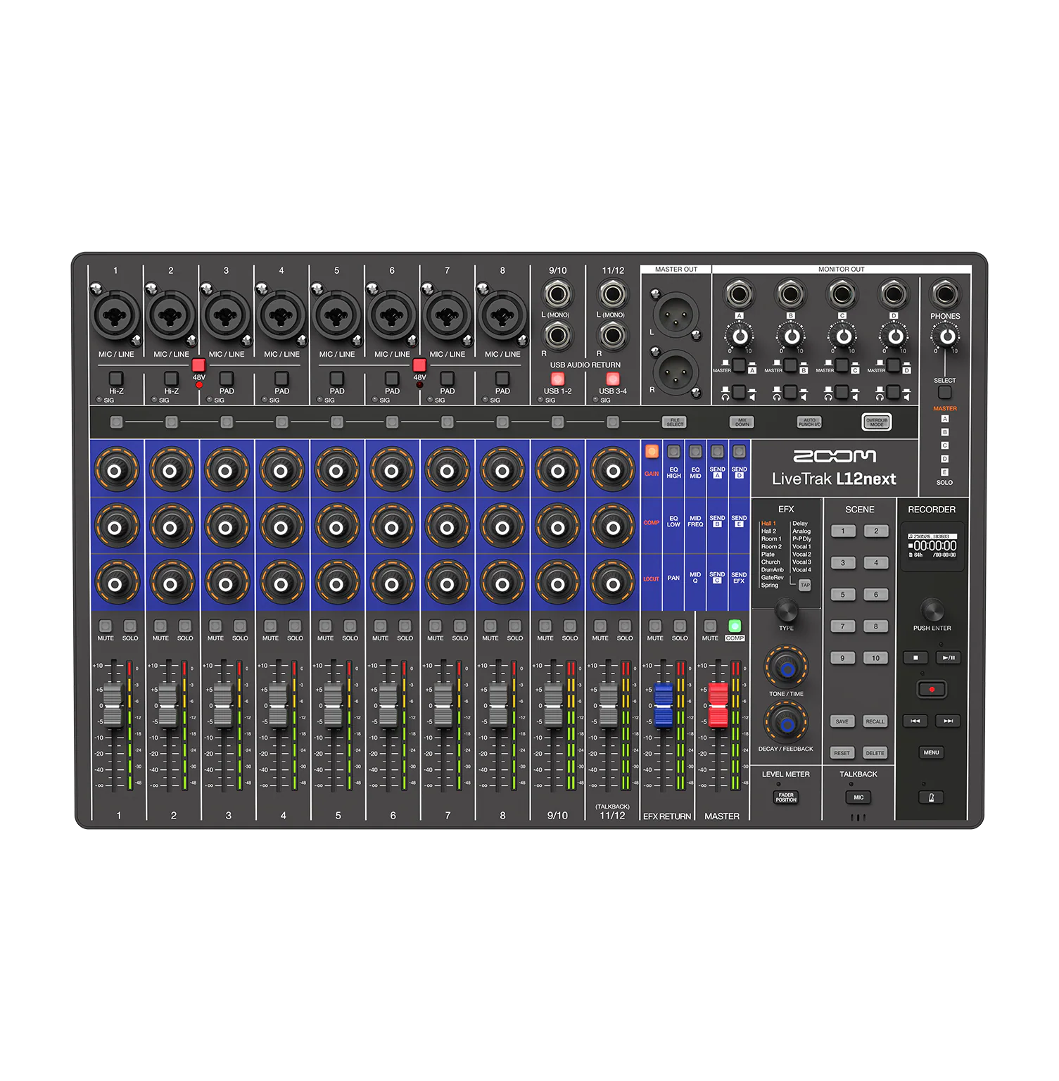 ZOOM LiveTrak L12next
