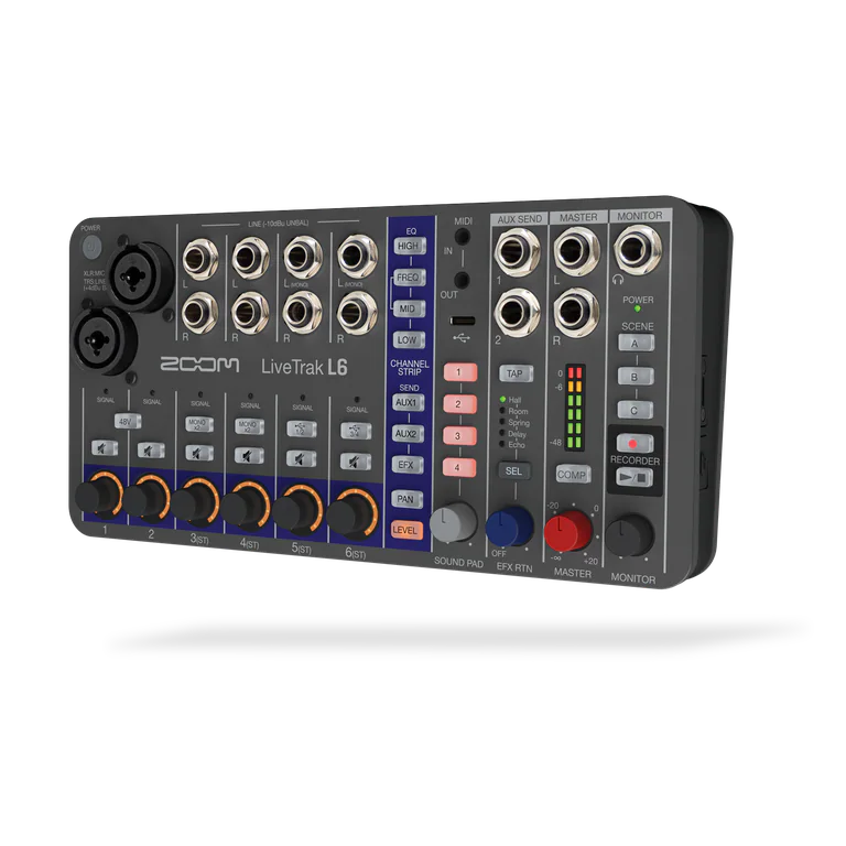 ZOOM LiveTrak L6